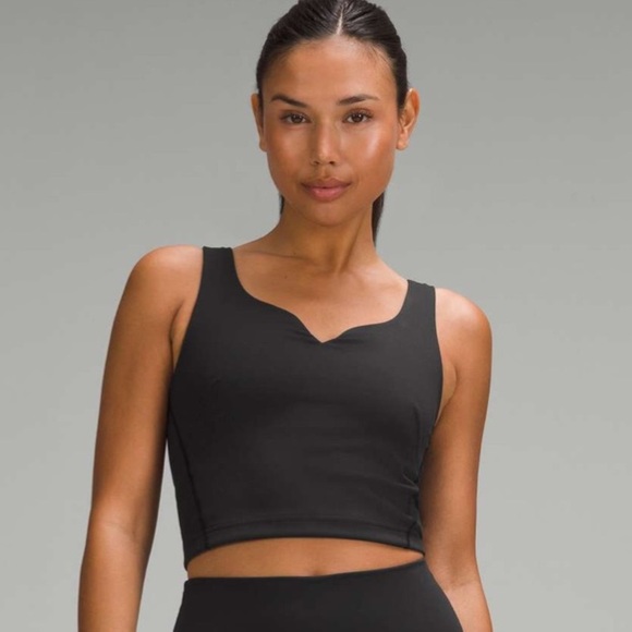 Lululemon Black Wunder Train Sweetheart Tank Top-Fits B/C Cup - Picture 1 of 5